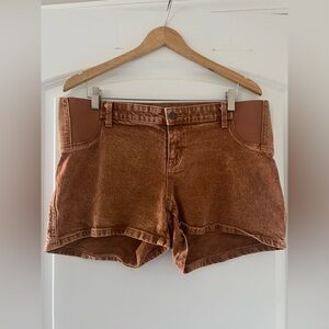 Isabel Maternity by Ingrid & Isabel Highest Rise Midi Shorts